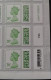 S.G. V4720 ~ 11/01/2022 ~ TRAFFIC LIGHT BLOCK OF 15 X 20p BARCODED MACHIN DEFINITIVES UNFOLDED & NHM #02935 - Machins