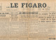 LE FIGARO, Mercredi 4 Octobre 1944, N° 39, Train Paris-Toulouse-Lyon, Guerre Aix-la-Chapelle, Conseil Des Ministres... - Informations Générales