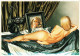 CPM AK Nude Woman With A Monkey PIN UP RISQUE NUDES (1410536) - Pin-Ups
