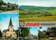 72899142 Boedefeld Panorama Kirche Fachwerkhaeuser Boedefeld - Schmallenberg