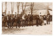 CPA PHOTO - FÊTE : GROUPE DE PERSONNES / CHEVAUX ATTELÉS - MAINTENON / ÉPERNON - Anonieme Personen