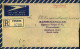 1950, Airmail From PENANG, Registered To USA. - Fédération De Malaya