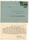 Germany 1941 Cover & Letter; Halle (Westf.) - W. Prange To Schiplage; 6pf. Hindenburg, Pair - Covers & Documents