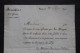 1814 Brevet Décoration Du LYS Pour Le Comte De Doisnel Lieutenant Au 1er Régiment Des Gardes D'honneur - Documents Historiques