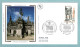 FDC France 1997 - Série Touristique - Guimiliau (Finistère) - YT 3080 - 29 Guimiliau (soie) - 1990-1999