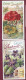 080524A - 9 CHROMOS Chocolat Milka Velma Cacao SUCHARD - Série 224 Fleurs - Oeillet Fuchsia Iris Tulipe Rose Violette - Suchard