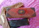 Delcampe - Ancienne Boite à Gants Vintage Napoléon 3 Avec 4 Paires De Gants Cuir - Other & Unclassified