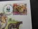 Upper Volta WWF Cheetah 1986 - Numis Letter - Andere - Afrika