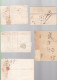 5 Lettres  Dite Précurseurs  Sur  Lettre   Ou Enveloppe 4  Marques  Postales Différentes 1816 - 1828 - 1829 -1827 - 1820 - 1801-1848: Precursors XIX