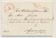 Oost Kapelle - MIDDELBURG FRANCO - S Gravenhage 1835 - Lakzegel - ...-1852 Prephilately