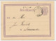 Kollum - Trein Takjestempel Harlingen - Winschoten 1876 - Briefe U. Dokumente