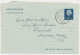 Luchtpostblad G. 8 A Den Haag - Paramaribo Suriname 1955 - Postwaardestukken