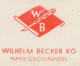 Meter Cut Germany 1957 Quill Pen - Non Classés