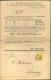 1875, 2 Kr. Franz Josef Als EF Auf 4 Seitiger Inform,atio Der "Kohlenwerke Der K. U. K. Prov. Dux-Bodenbacher Eisenbahm - Covers & Documents