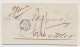 Amsterdam - Deventer 1870 - Gecorrigeerd Port - Zeepost - ...-1852 Prephilately