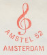 Meter Card Netherlands 1968 Music Key - Clef - Música