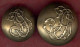 ** LOT  7  BOUTONS  INITIALES ** - Boutons