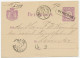 Trein Haltestempel Schiedam 1879 - Storia Postale