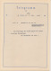 Telegram Germany 1931 - Schmuckblatt Telegramme Angels - Cherubs - Amor - Cupid - Fruit Wreath - Otros & Sin Clasificación