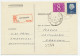 Em. Juliana Aangetekend Rotterdam - Zaandam 1958 - Unclassified