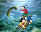 ANTIGUA ET BARBUDA 1995 - Disney - Jules Verne - 2 BF - Fumetti