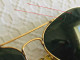 Delcampe - Vintage Sonnenbrille Ray-Ban B&L USA Aviator 58 14 - Sonstige & Ohne Zuordnung