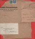 ITALIA - Storia Postale Regno - 1936 - 15c + 1,25 Imperiale + 6x 5c + 10c Segnatasse - Stampe Raccomandate - Grande Fram - Poststempel