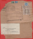 ITALIA - Storia Postale Regno - 1936 - 15c + 1,25 Imperiale + 6x 5c + 10c Segnatasse - Stampe Raccomandate - Grande Fram - Marcofilía
