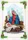 Jungfrau Maria Madonna Jesuskind Religion Vintage Ansichtskarte Postkarte CPSM #PBQ055.DE - Vierge Marie & Madones