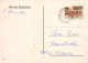 OSTERN HUHN EI Vintage Ansichtskarte Postkarte CPSM #PBO726.DE - Pâques
