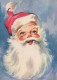 WEIHNACHTSMANN SANTA CLAUS Neujahr Weihnachten Vintage Ansichtskarte Postkarte CPSM #PBL360.DE - Kerstman
