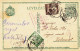 POSTAL HISTORY 1918 OCC. HUNGAY IN TRANSYLVANIA, POSTCARD STATIONERY FROM NAGY SARMAS TO KOLOSZVAR CENSORED - Storia Postale