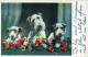 PERRO Animales Vintage Tarjeta Postal CPA #PKE797.ES - Chiens