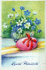 PASCUA FLORES Vintage Tarjeta Postal CPA #PKE171.ES - Easter