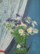 FLORES Vintage Tarjeta Postal CPSM #PBZ798.ES - Fleurs