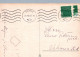 PAPÁ NOEL Feliz Año Navidad Vintage Tarjeta Postal CPSM #PBL171.ES - Kerstman