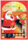 PAPÁ NOEL NAVIDAD Fiesta Vintage Tarjeta Postal CPSM #PAK148.ES - Santa Claus