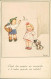 MARIA PIA FRANZONI TOMBA SIGNED 1940s POSTCARD - CHILDREN & DOG / BAMBINI & CANE (5722) - Autres & Non Classés
