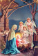 ANGE Bébé JÉSUS Noël Vintage Carte Postale CPSM #PBB961.FR - Angels