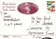 CHIEN Bonne Année Noël Vintage Carte Postale CPSM #PAW414.FR - Chiens