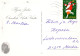 Bonne Année Noël BOUGIE Vintage Carte Postale CPSM #PAV322.FR - Nieuwjaar