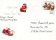 Bonne Année Noël LAPIN Vintage Carte Postale CPSM #PAV260.FR - New Year