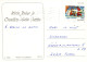 Bonne Année Noël LAPIN Vintage Carte Postale CPSM #PAV067.FR - New Year