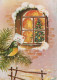 Bonne Année Noël Vintage Carte Postale CPSM #PAU126.FR - Nieuwjaar