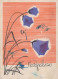 FLEURS Vintage Carte Postale CPSM #PAR429.FR - Blumen