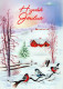 OISEAU Animaux Vintage Carte Postale CPSM #PAM860.FR - Birds