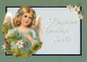 ANGE NOËL Vintage Carte Postale CPSM #PAJ069.FR - Angels