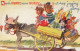 BURRO Animales Vintage Antiguo CPA Tarjeta Postal #PAA314.ES - Anes