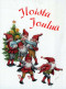 Happy New Year Christmas GNOME Vintage Postcard CPSM #PAY952.GB - Nieuwjaar