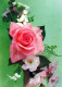 FLOWERS Vintage Postcard CPSM #PAS208.GB - Flowers